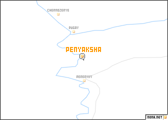 map of Penyaksha