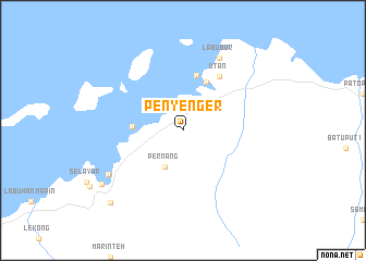 map of Penyenger