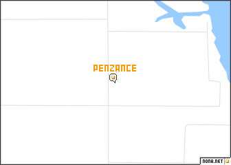 map of Penzance