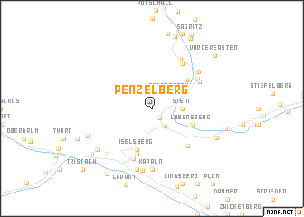 map of Penzelberg