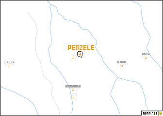 map of Penzele