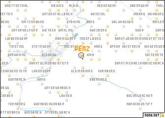 map of Penz