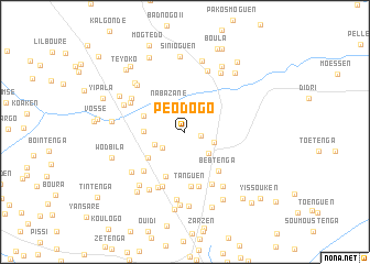 map of Péodogo