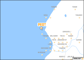 map of Peot