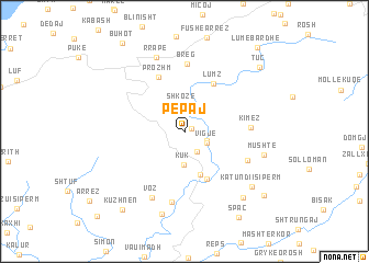 map of Pepaj