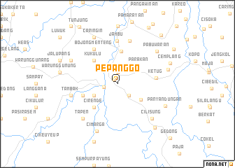 map of Pepanggo