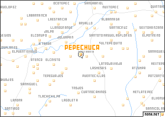 map of Pepechuca