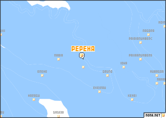 map of Pepeha