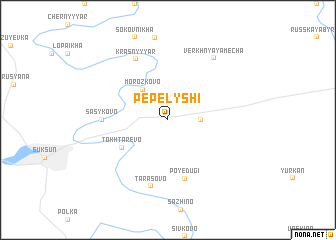 map of Pepelyshi