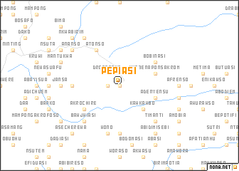 map of Pepiasi