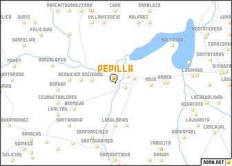 map of Pepilla