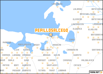 map of Pepillo Salcedo