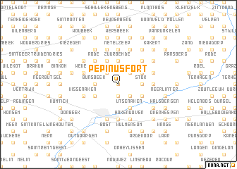 map of Pepinusfort