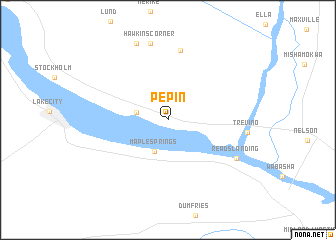 map of Pepin