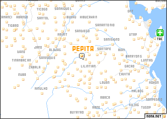 map of Pepita