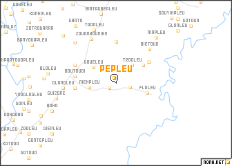 map of Pepleu