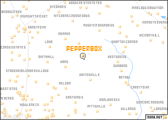 map of Pepperbox