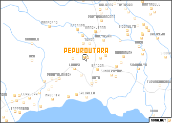 map of Pepuro Utara