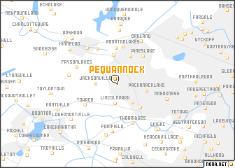 map of Pequannock