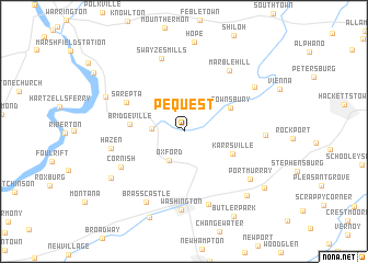 map of Pequest