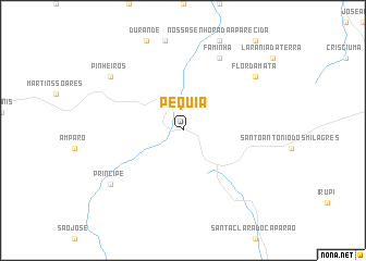 map of Pequiá