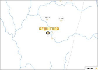 map of Pequituba