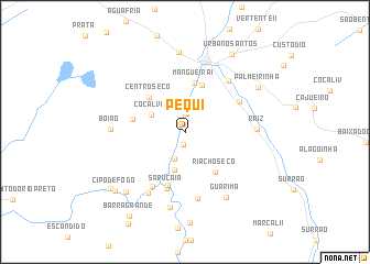 map of Pequi