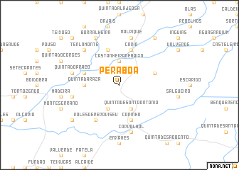 map of Pera Boa