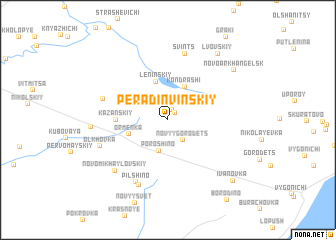 map of Peradinvinskiy