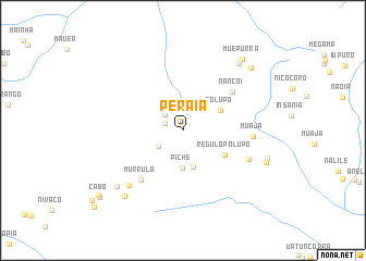 map of Peraia