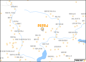 map of Peraj