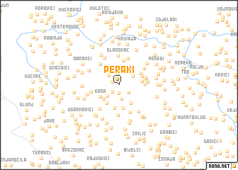 map of Peraki