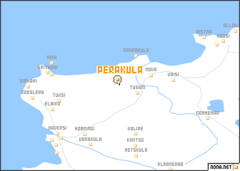 map of Peraküla