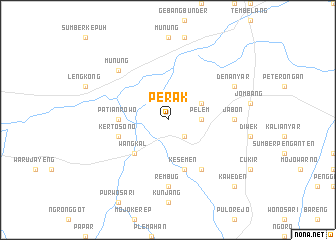 map of Perak