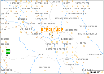 map of Peralejar