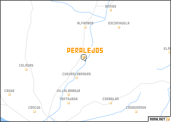 map of Peralejos