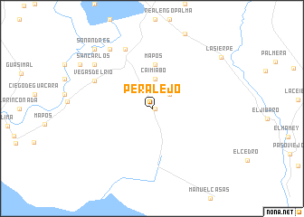 map of Peralejo