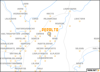 map of Peralto