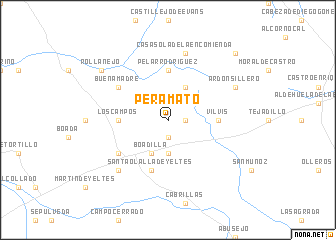 map of Peramato