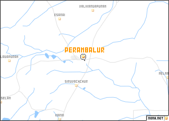 map of Perambalūr