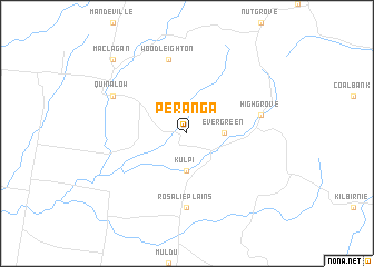 map of Peranga