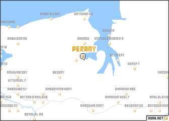 map of Perany