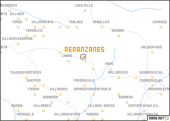 map of Peranzanes