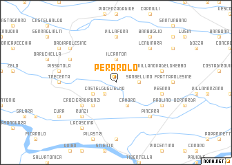 map of Perarolo