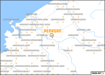 map of Perasan