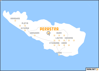 map of Perástra