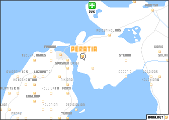 map of Peratiá