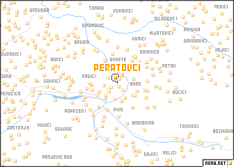 map of Peratovci