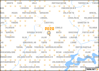 map of Pêra