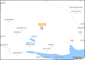 map of Perä